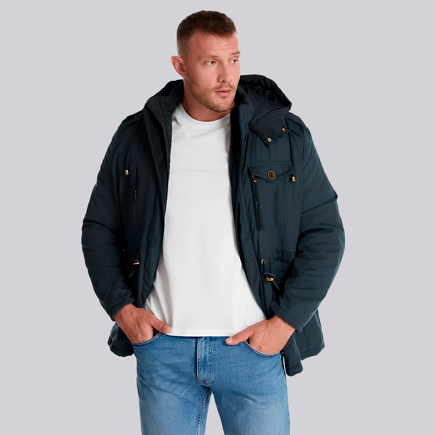 Jaqueta Parka Masculina Fostre