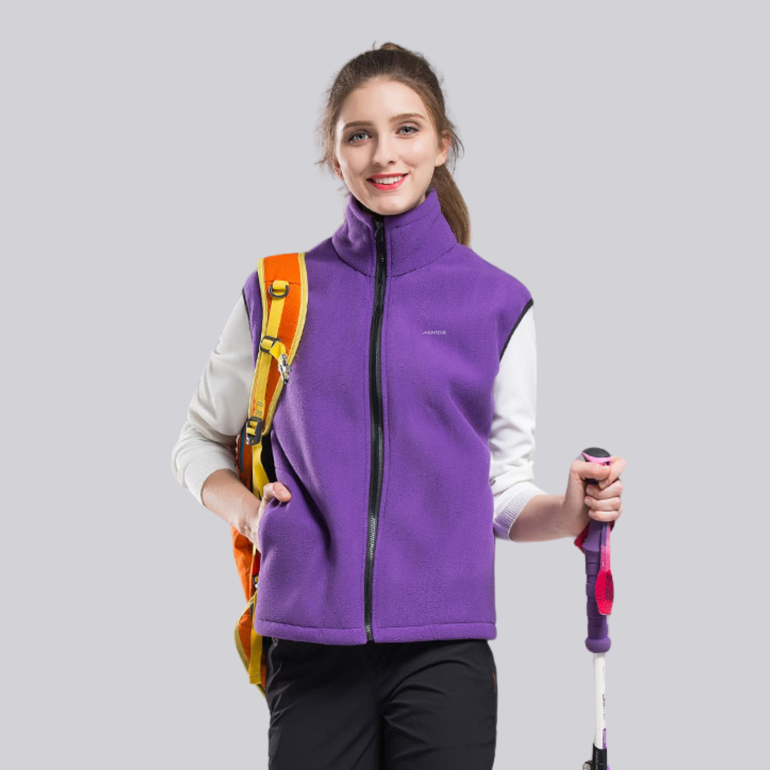 Colete Fleece Feminino Confort