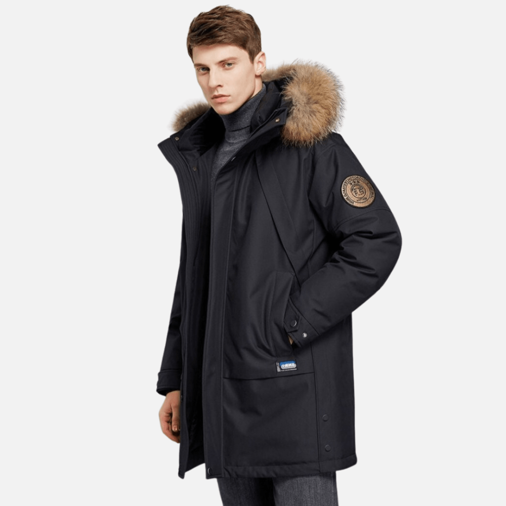 Jaqueta Parka Masculina Térmica Impermeável