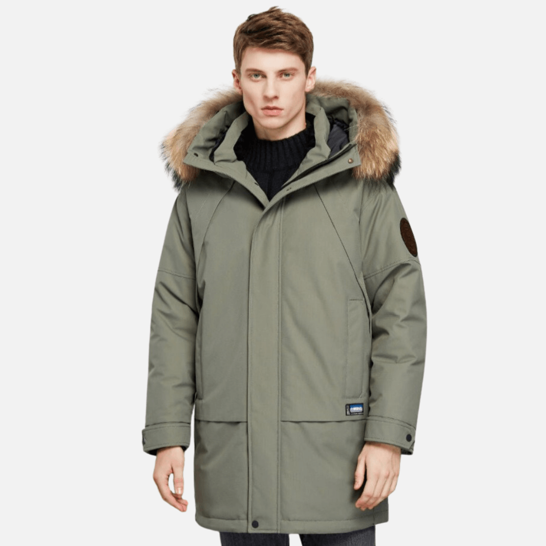 Jaqueta Parka Masculina Térmica Impermeável