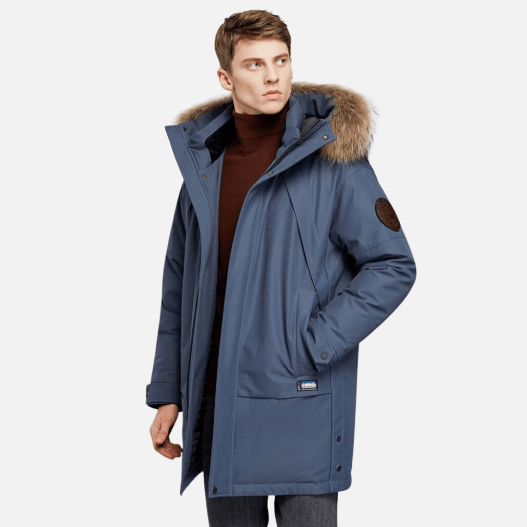 Jaqueta Parka Masculina Térmica Impermeável