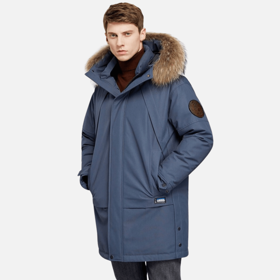 Jaqueta Parka Masculina Térmica Impermeável