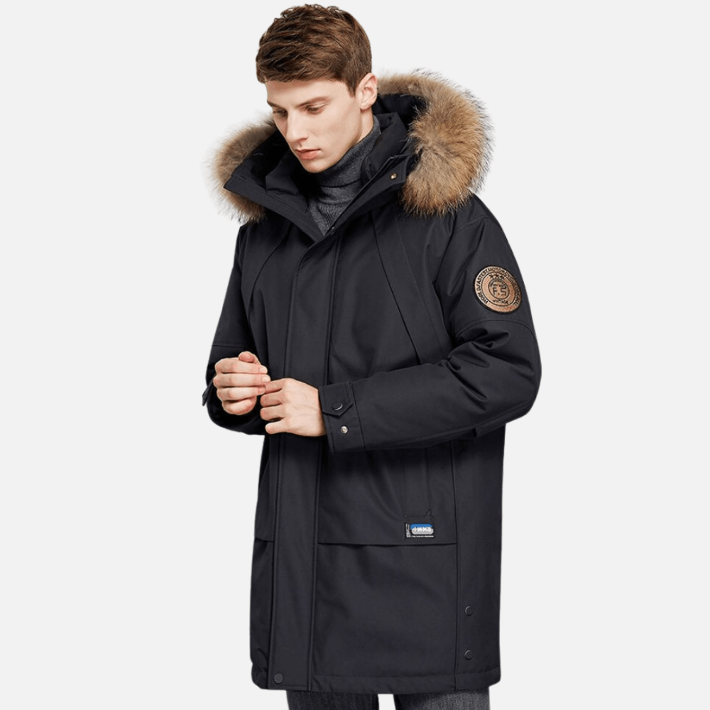 Jaqueta Parka Masculina Térmica Impermeável