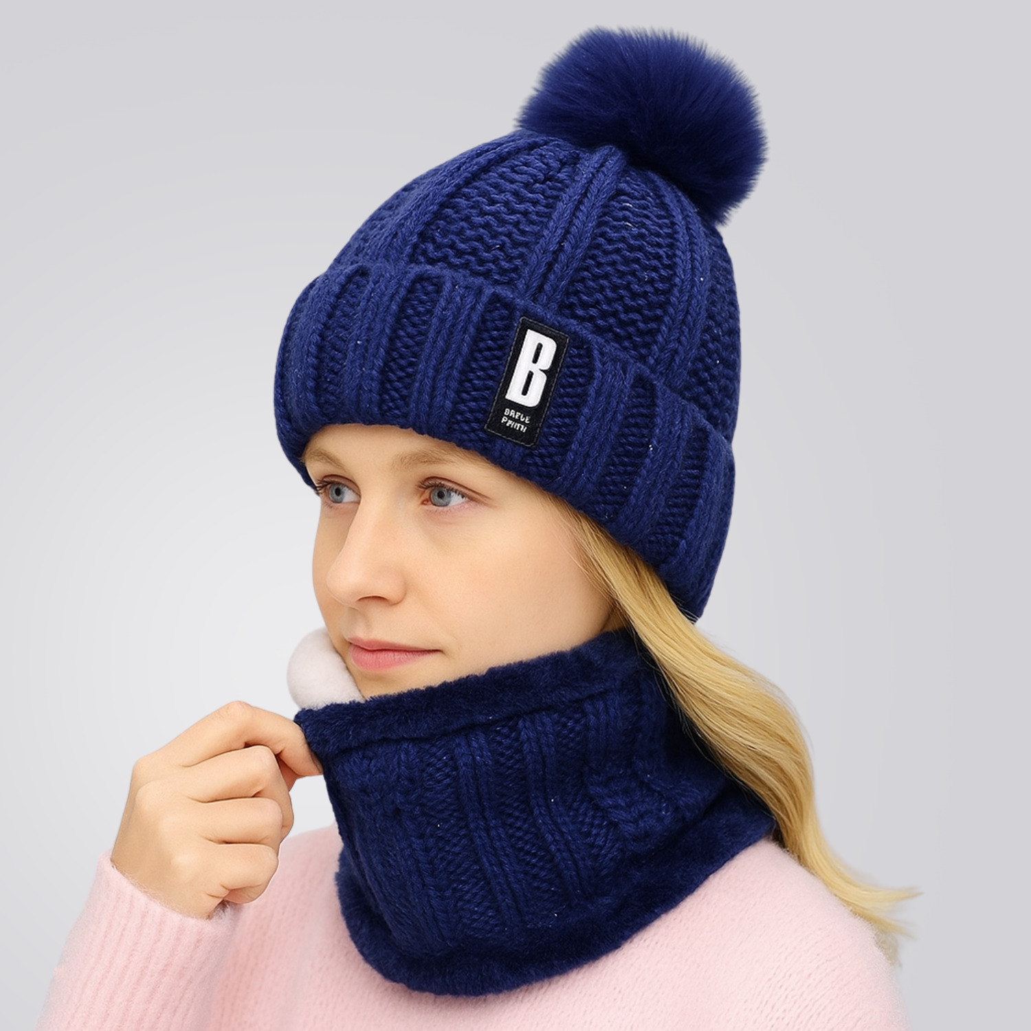 Gorro e Protetor de Pescoço Feminino Confort