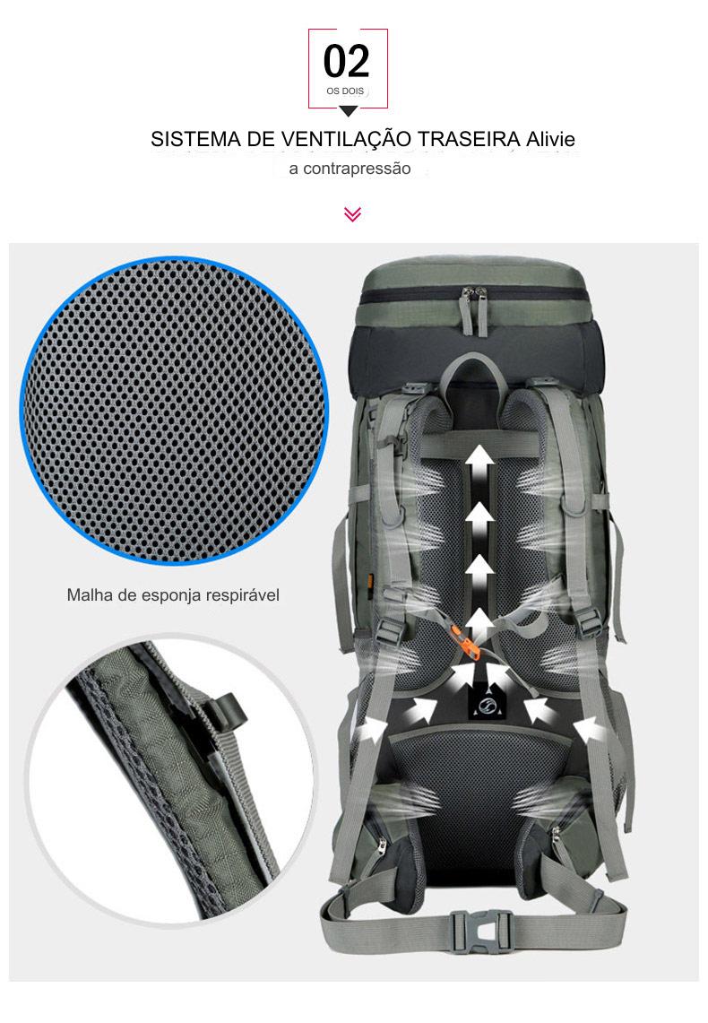 Mochila Cargueira Trekking All 75L