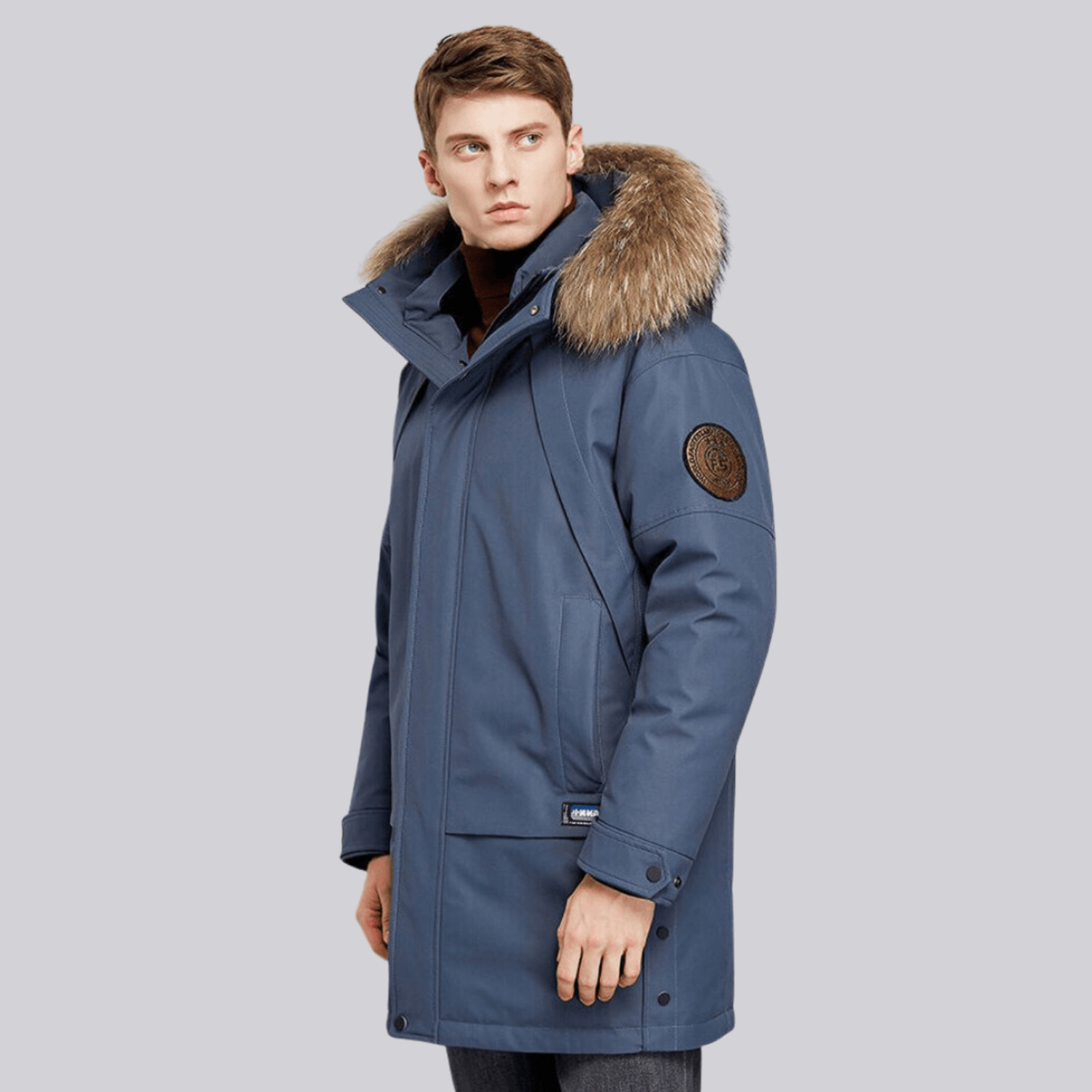 Jaqueta Parka Masculina Térmica Impermeável