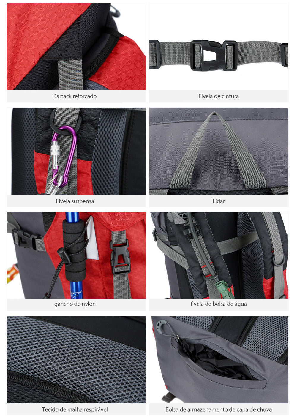 Mochila Cargueira Kane 60L