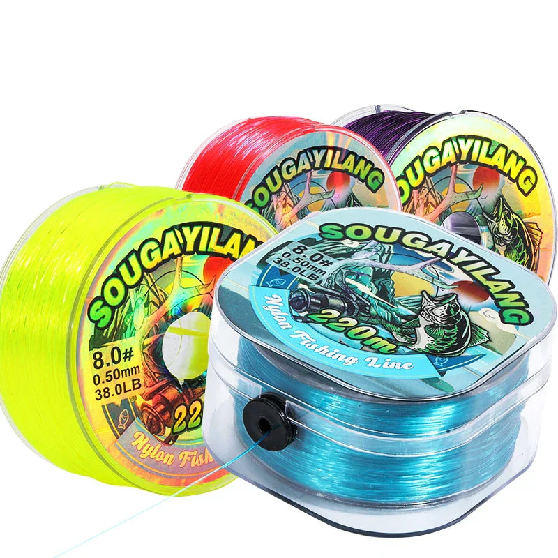 Linha Monofilamento Nylon Sougayilang 220M