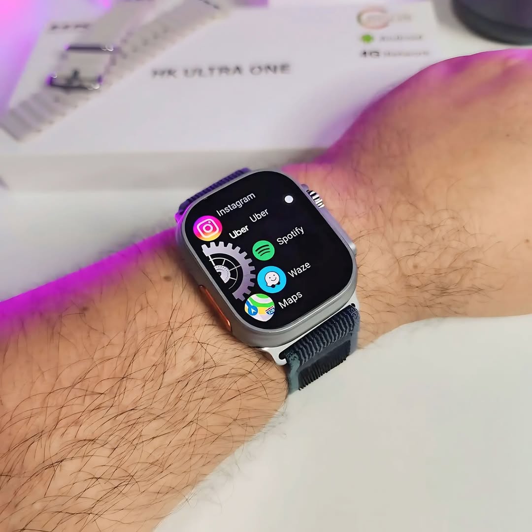Smartwatch Ultra IA 3 - Faça Chamadas de Vídeo com sua Câmera