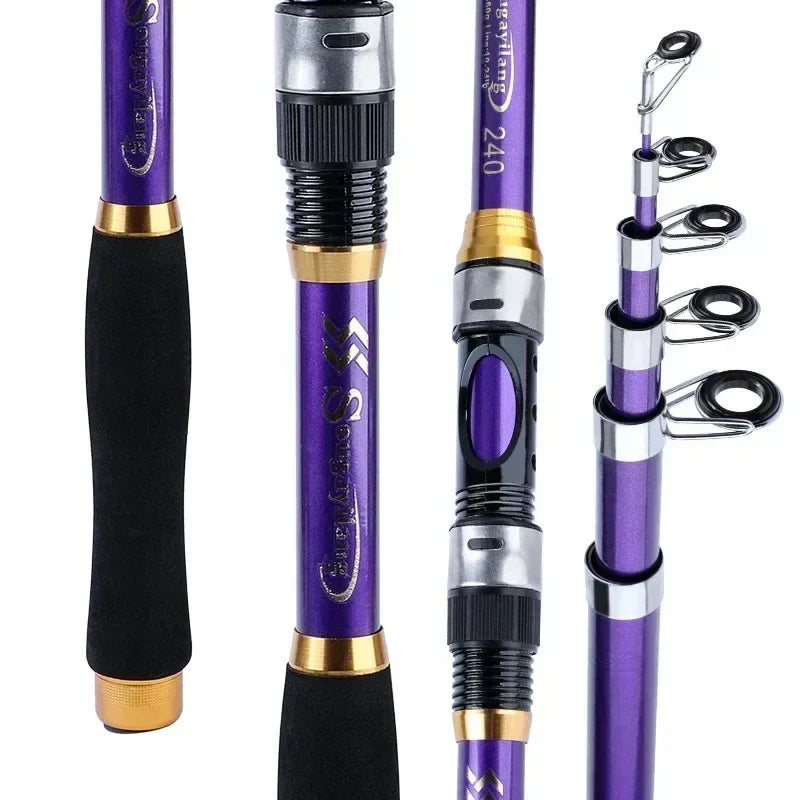 Vara Carbon Fibra Telescópica A19