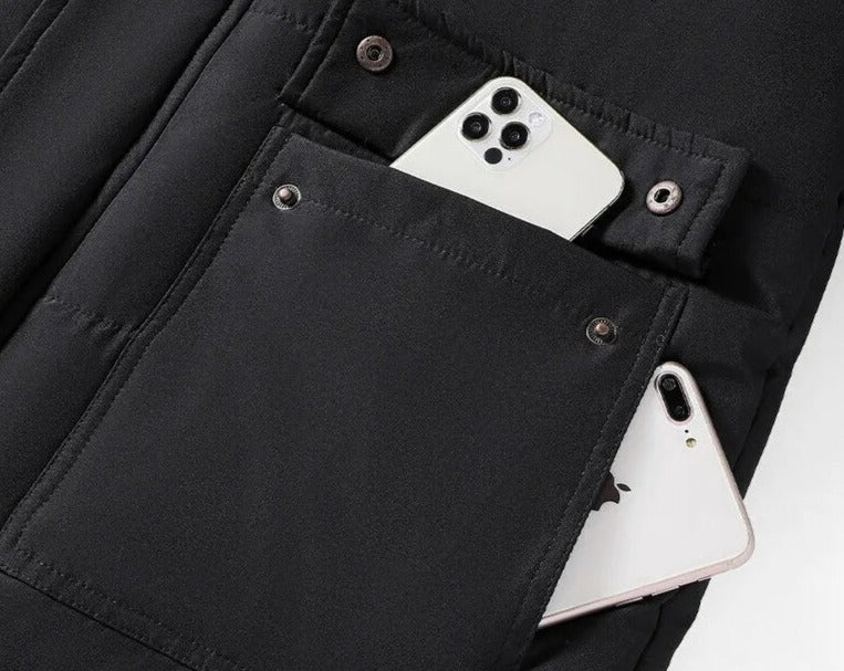 Jaqueta Parka Masculina Interior Lã Vie