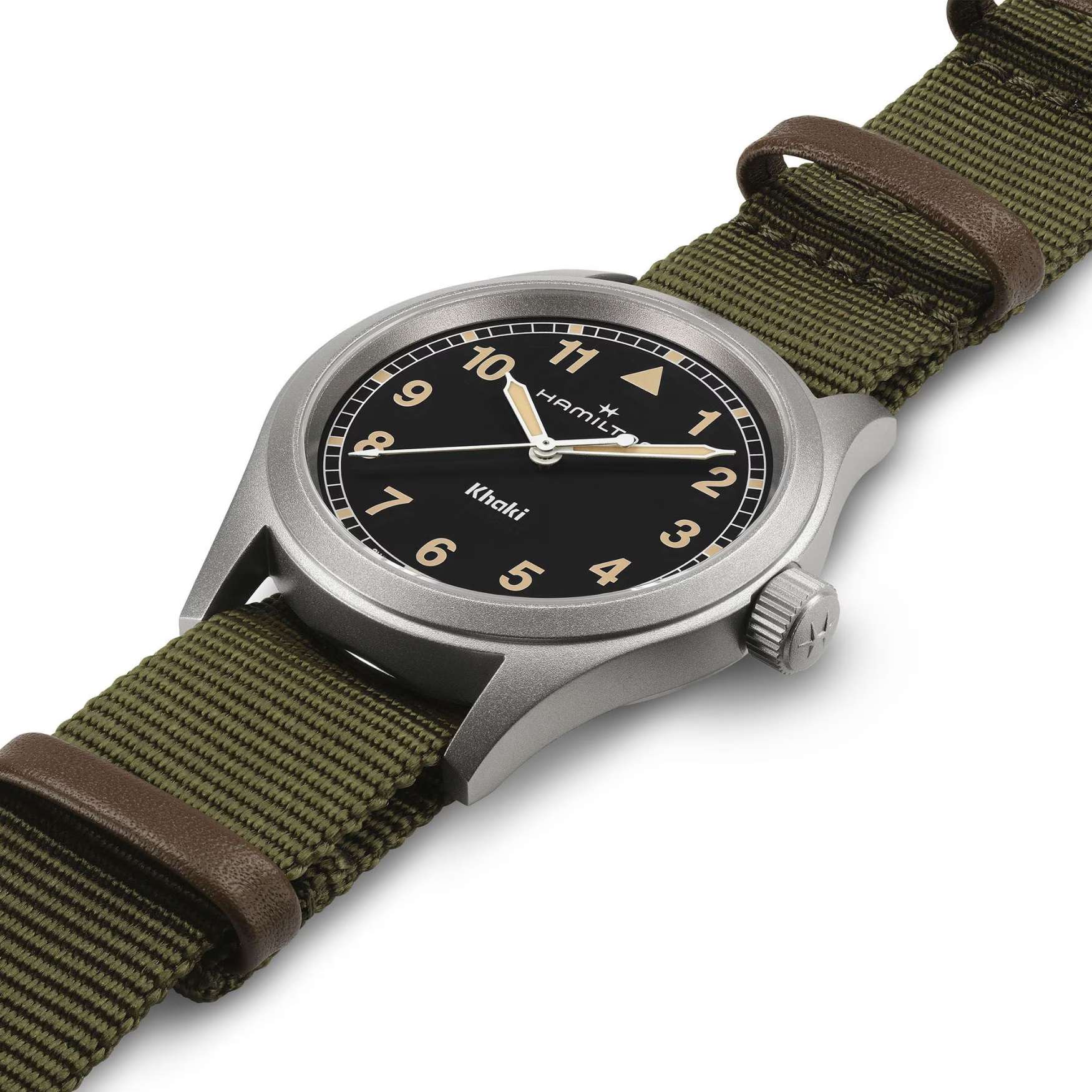 Relógio Hamilton Khaki Field Verde