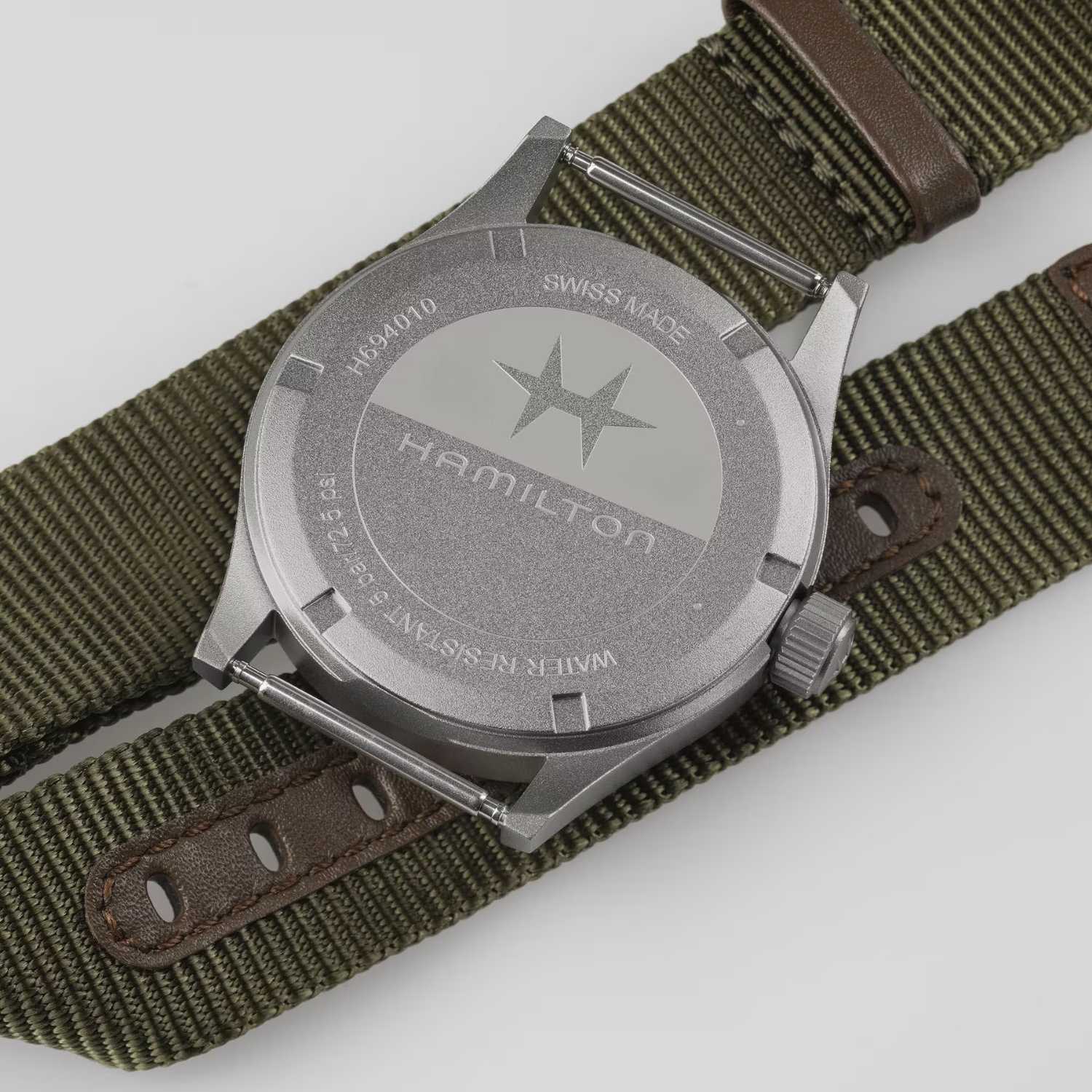 Relógio Hamilton Khaki Field Verde