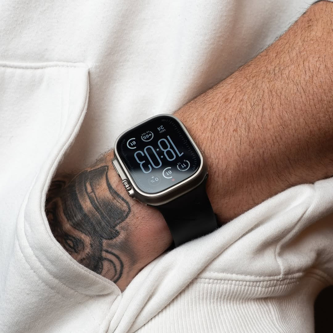 Smartwatch Série 10 Ultra Max 49mm + 7 Pulseiras de Brinde!