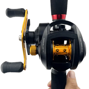 Carretilha de Pesca Ghotda GF2000 18 Rolamentos e Drag 8kg