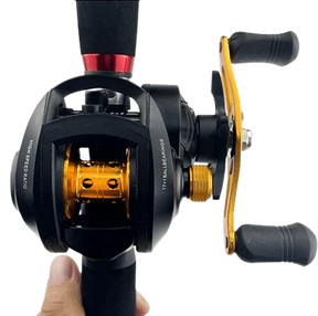 Carretilha de Pesca Ghotda GF2000 18 Rolamentos e Drag 8kg