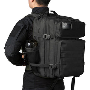 Mochila Tática Militar  Preta 50L