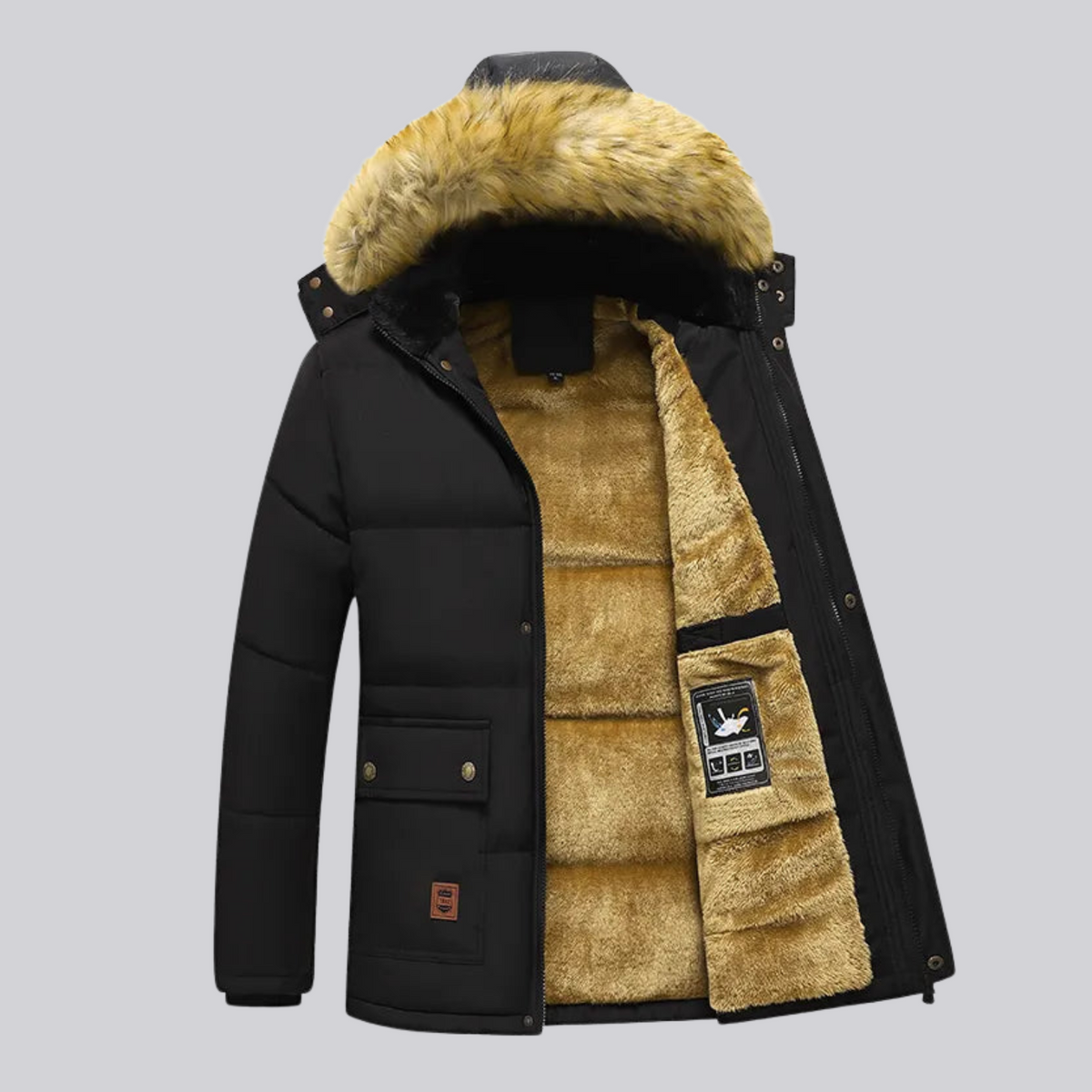 Jaqueta Parka Masculina Interior Lã Vie