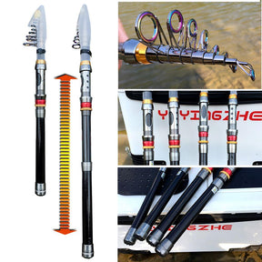 Vara Trilhus Carbon + Molinete Grátis